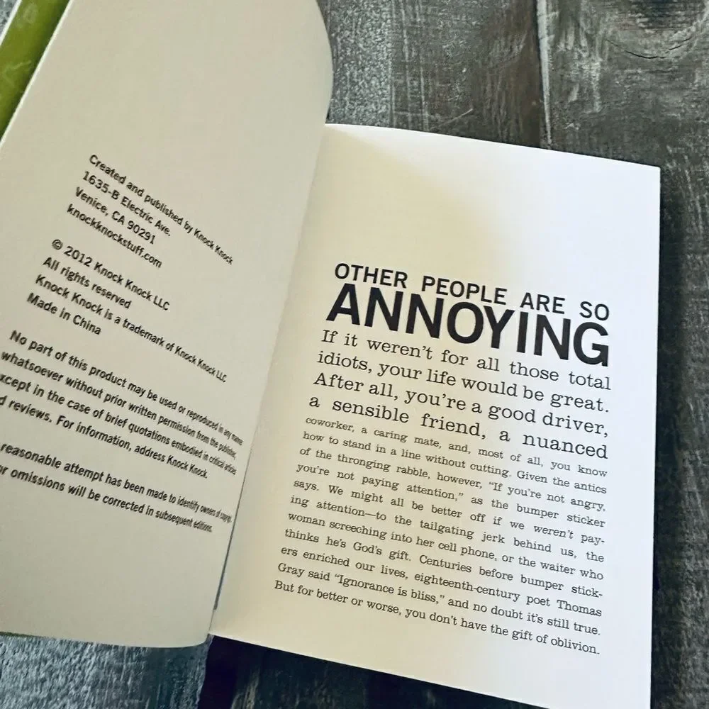 In My Humble Opinion Funny Venting Journal